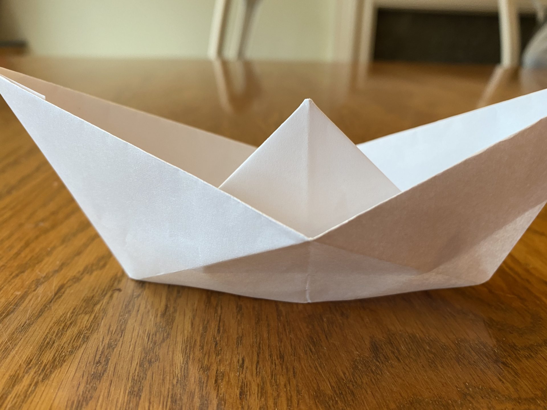 Simple Origami Boat mYeBEAT